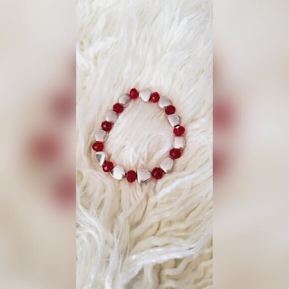 Stylish Beaded Words Handmade Crystal Bracelet.🌴 - Picture 3 of 5